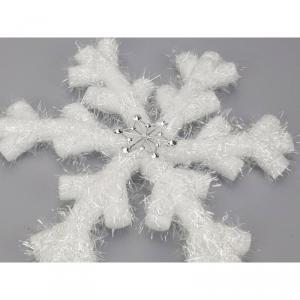 Hópehely dekoráció 27 cm