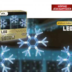 Hópihe jégcsapfüzér 2,4 m 54 LED