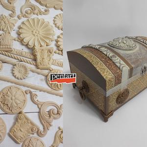 Hőre lágyuló fa - DU 04 Ciráda 8,9 x 4,8 x 0,8 cm