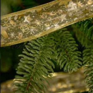 Karácsonyi LED szalag arany 10 m