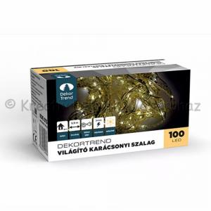 Karácsonyi LED szalag arany 10 m