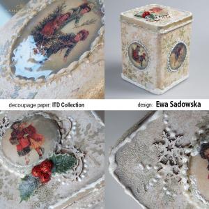 Karácsonyi rizspapír A4