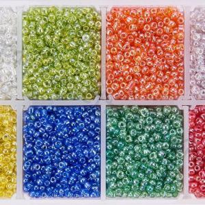 Kásagyöngy - üvegszélű 2 mm 15 g