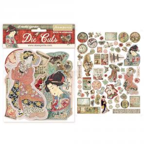 Kivágott formák - keleti kert