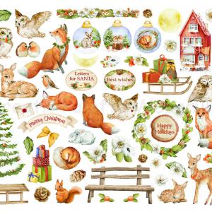 Kivágott formák -  Winter Valley