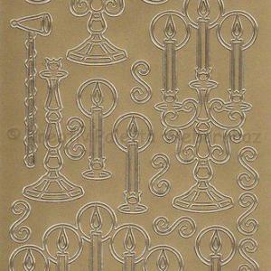 Kontúrmatrica - gyertyák