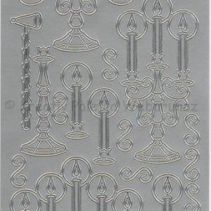 Kontúrmatrica - gyertyák