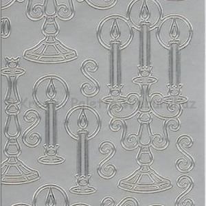 Kontúrmatrica - gyertyák