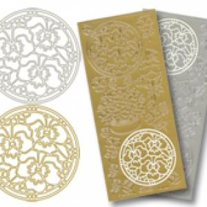 Kontúrmatrica - hajó, arany