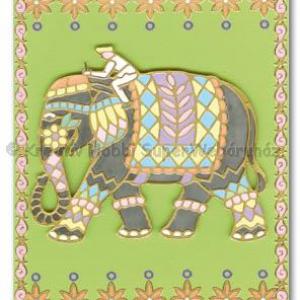 Kontúrmatrica - indiai elefánt