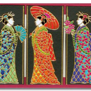 Kontúrmatrica - japán gésa