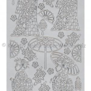 Kontúrmatrica - japán gésa