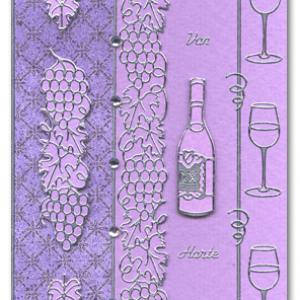 Kontúrmatrica - szőlő