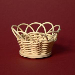 Kosárfonó készlet - Csipkés szélű kosár