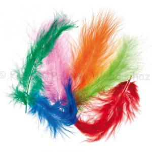 Marabu toll 10-20 cm vegyes színek 2,5 g, kb.30 db