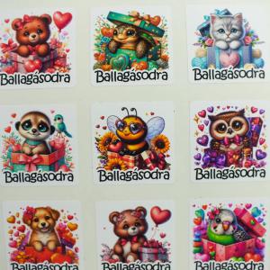 Matrica - ballagásra 15 db - ovis