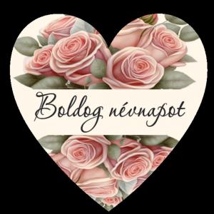 Matrica - Boldog névnapot 15 db - 3 forma