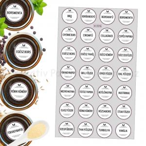 Matrica - fűszerek 28 db