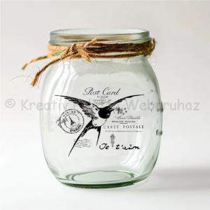 Matrica - Vintage címke III. 14 db - átlátszó