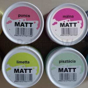 MATT akrilfesték 20 ml GELATO SZÍNEK