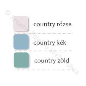 MATT akrilfesték 50 ml COUNTRY SZÍNEK