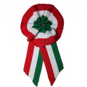 Nemzeti színű szövött szalag  18 mm