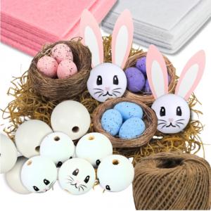 Nyuszi fej 3 cm - fiú