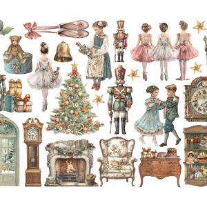 Öntapadó kivágott formák - Diótörő, The Nutcracker