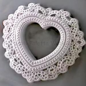 Öntőforma lágy PVC A4 - keretek  Precious frames
