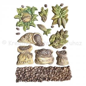 Öntőforma lágy PVC A5 - Coffee and Chocolate coffee