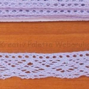Pamut csipke - levendula 1,5 cm x 2 m