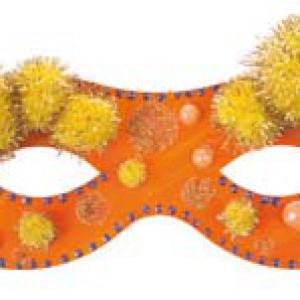 Papír szemmaszk 15,5 x 5,5 cm