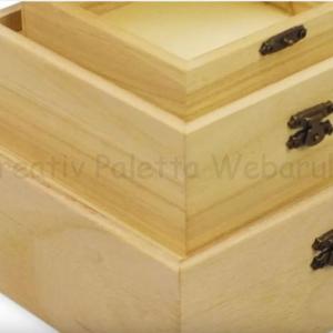 Peremes doboz, 3 db-os szett 17 x 17 x 7,2 cm