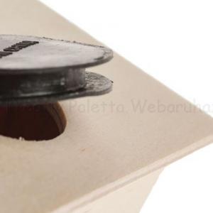 Persely 12,5 x 6,5 x 10 cm - házikó