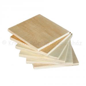 Poháralátét szett szögletes 10 cm, 6 db