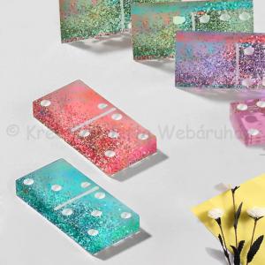 Professzionális szilikon öntőforma - dominó 20,5 x 11,2 x 1,3