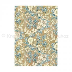 Rizspapír válogatás A6 - Christmas Greetings, karácsonyi hátterek 8 db