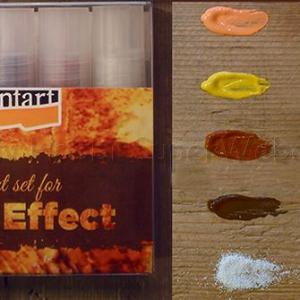 Rozsda hatás festék szett