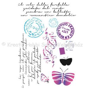 Stencil G, 21 x 29,7 cm - Post Cards 