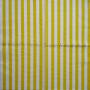Szalvéta - csíkos sárga