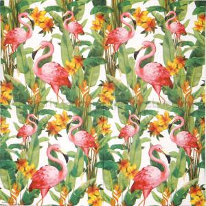Szalvéta - flamingó - Flamingo's