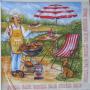 Szalvéta - grill parti, barbecue