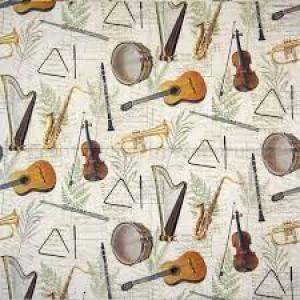 Szalvéta - hangszerek