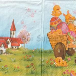 Szalvéta - húsvét a faluban