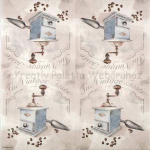 Szalvéta - kávédaráló vintage