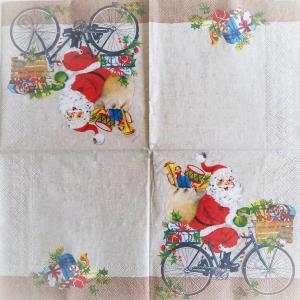Szalvéta - Mikulás a biciklin - Santa On Bike