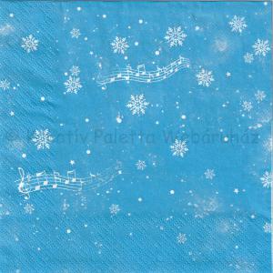 Szalvéta - Mikulás, hóember és rénszarvas