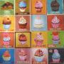 Szalvéta - muffin - 16 db cupcake