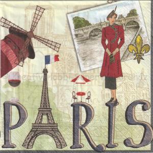 Szalvéta - Párizs nevezetességei - Paris
