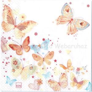 Szalvéta - pillangók, lepkék